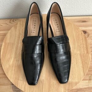 Journee Collection Celina Womens Square Closed Toe Kitten Heel Pumps new